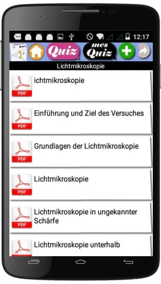 Optischer Kurs | Indus Appstore | Screenshot