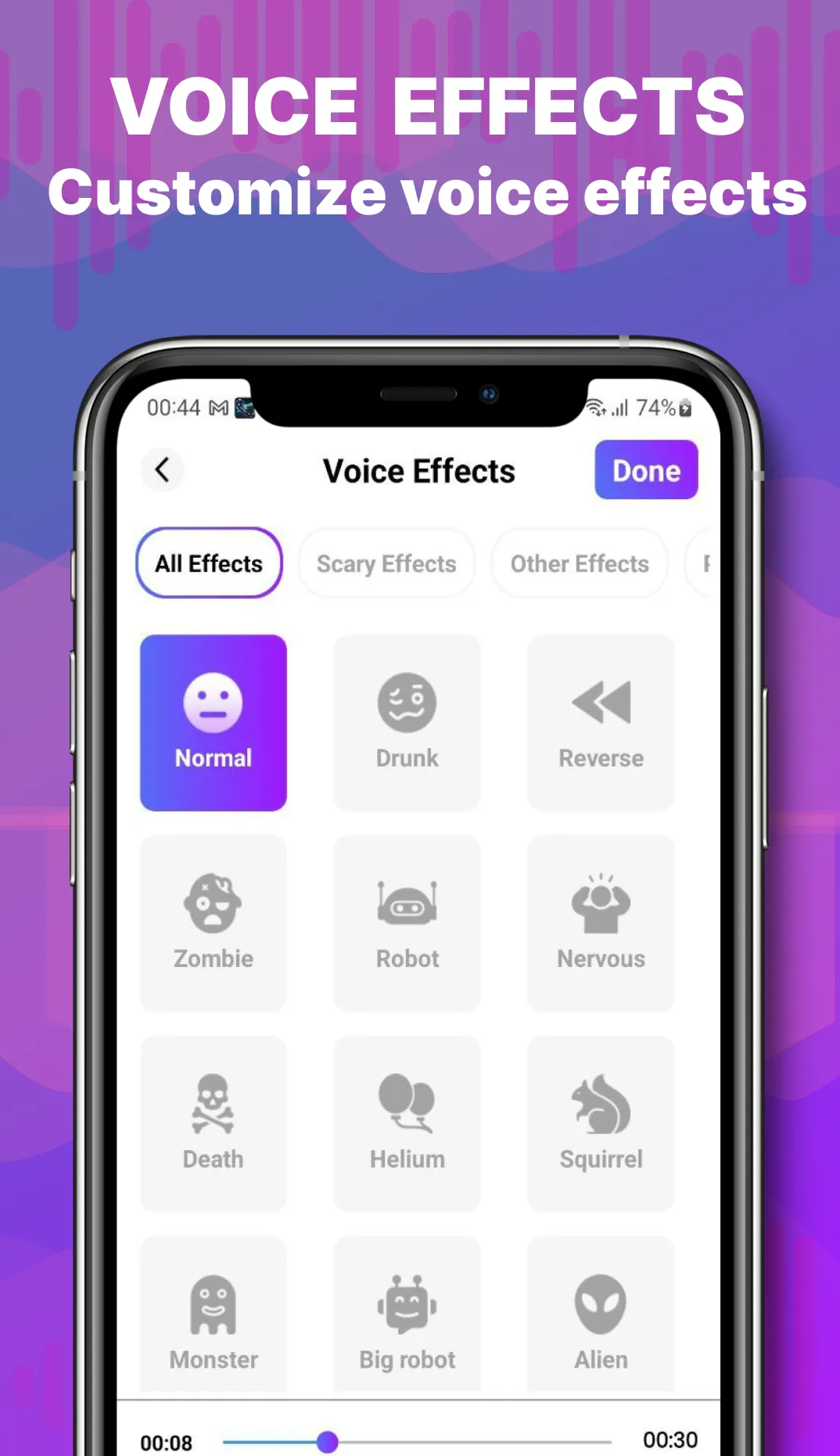 Voice Changer - Voice Effects | Indus Appstore | Screenshot