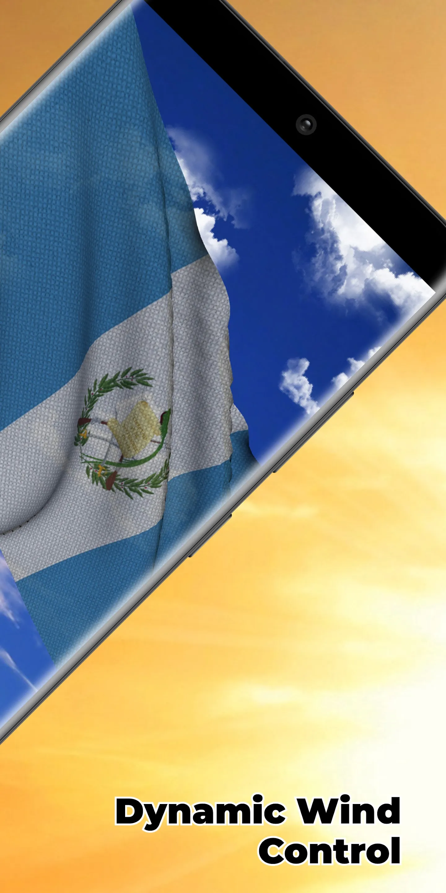 Guatemala Flag Live Wallpaper | Indus Appstore | Screenshot