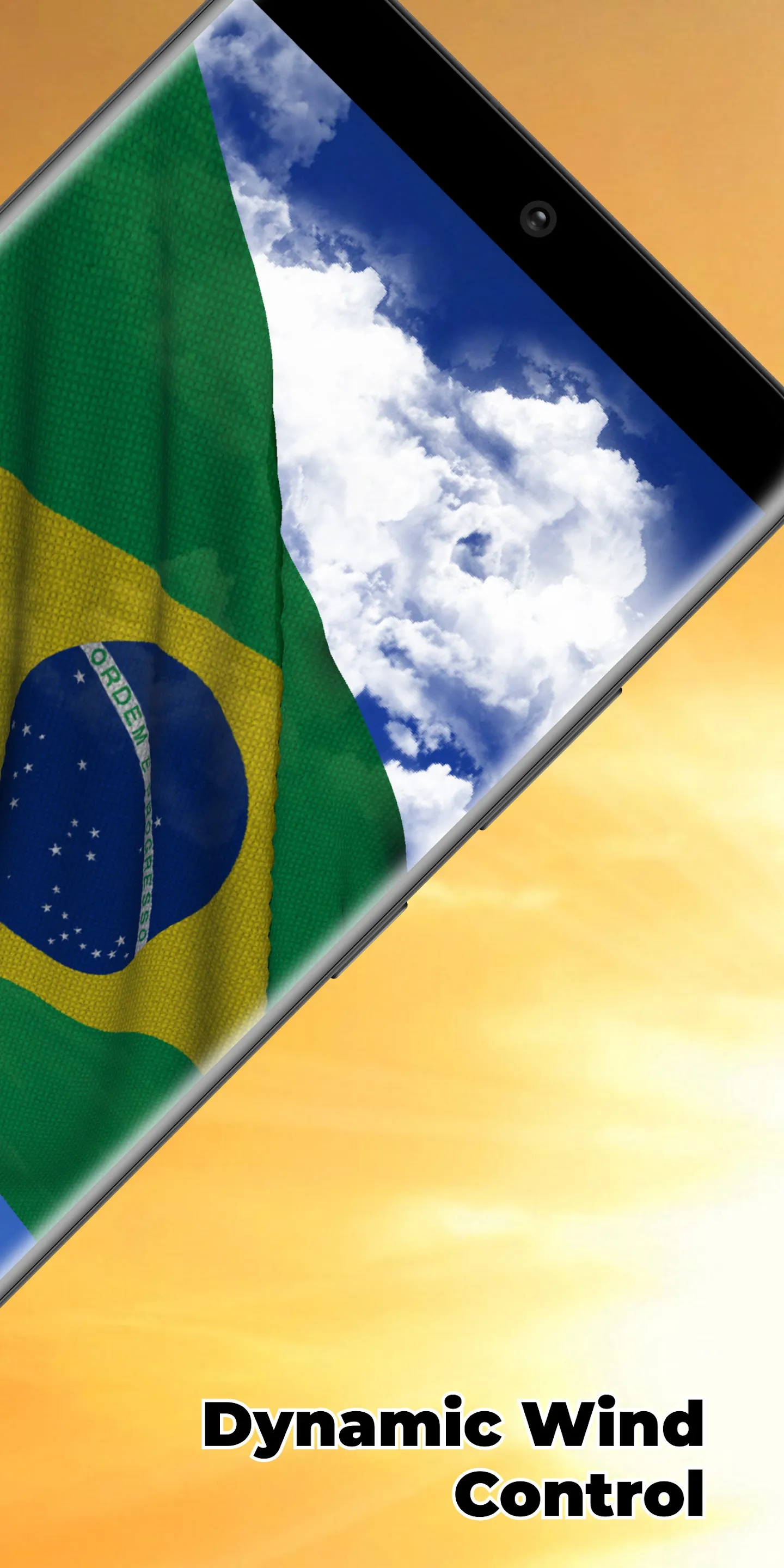 Brazil Flag Live Wallpaper | Indus Appstore | Screenshot