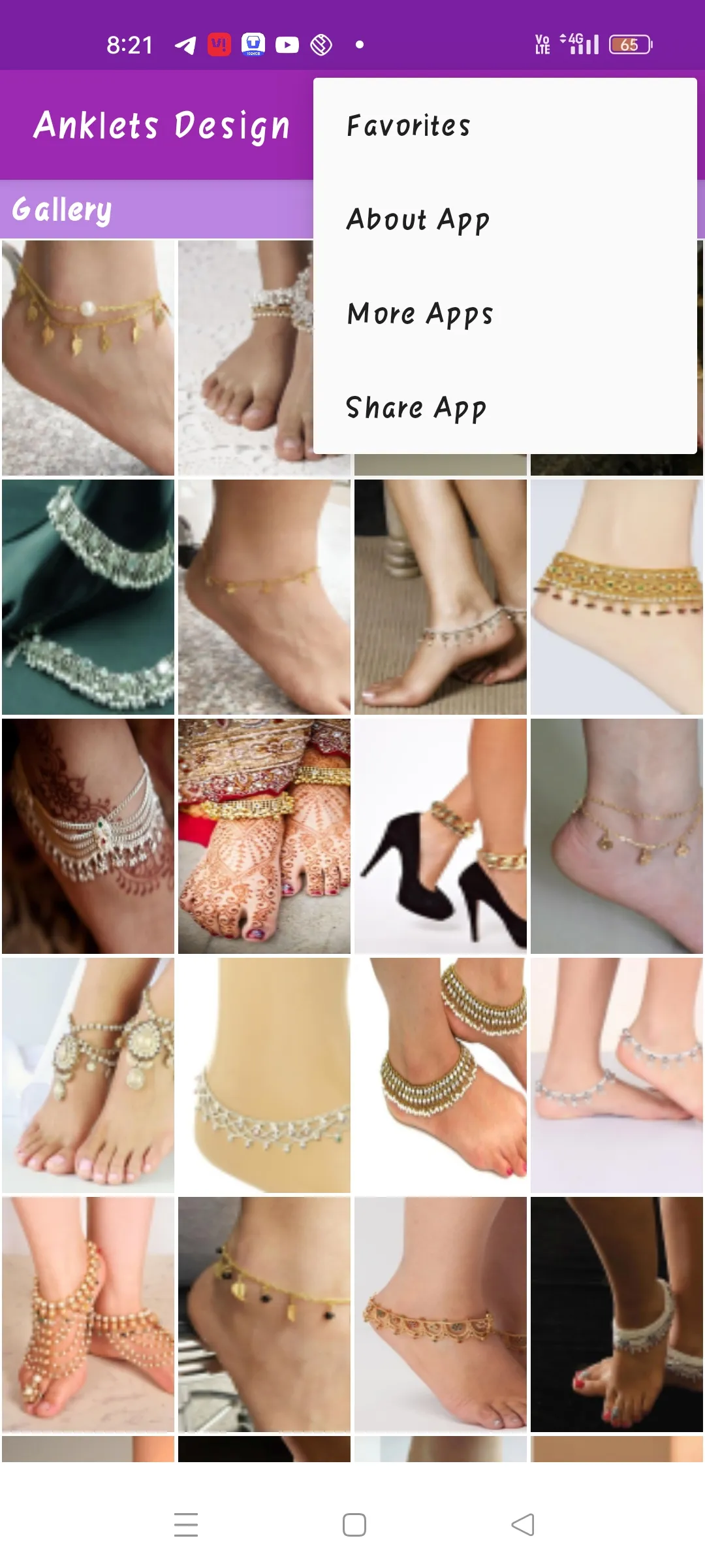 Anklets Design Gallery | Indus Appstore | Screenshot