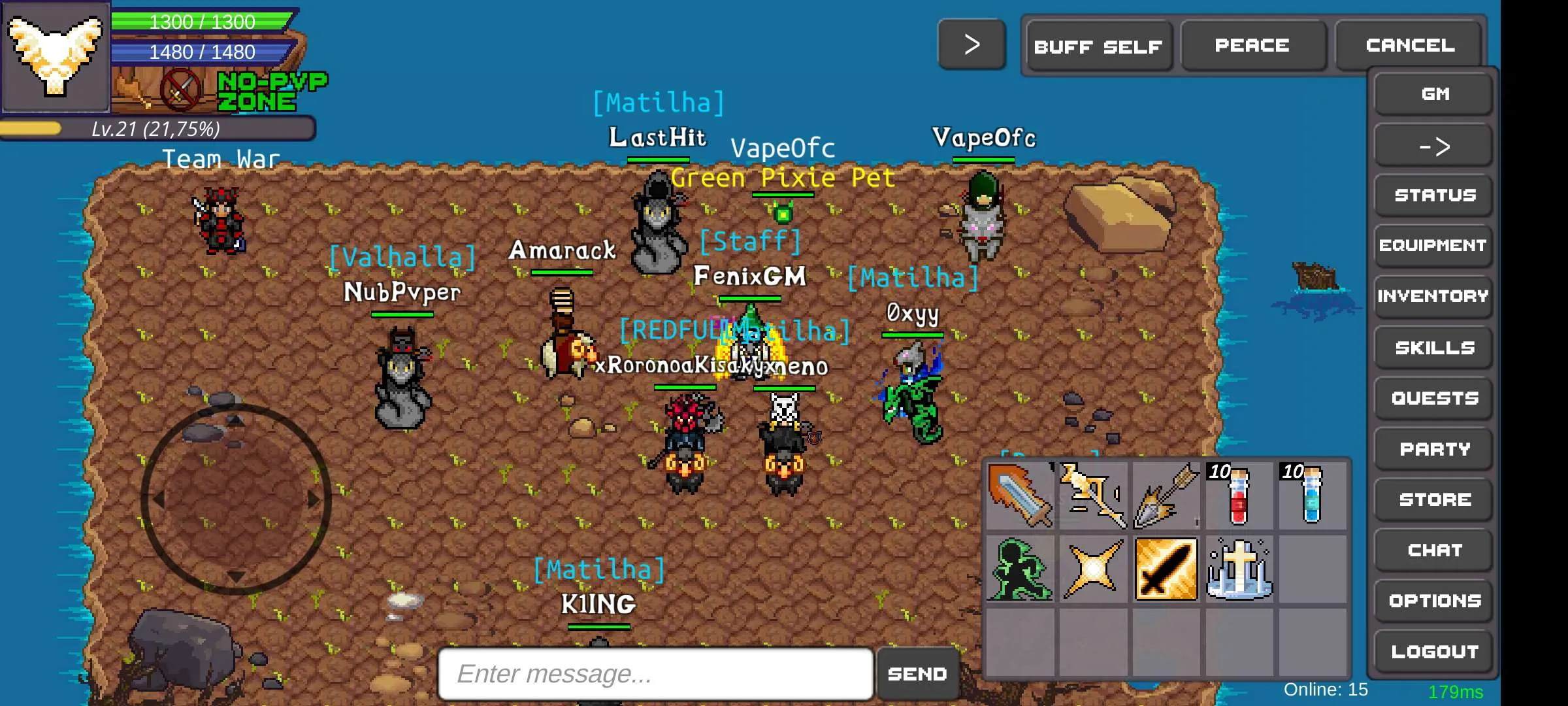 Delta Mmorpg | Indus Appstore | Screenshot