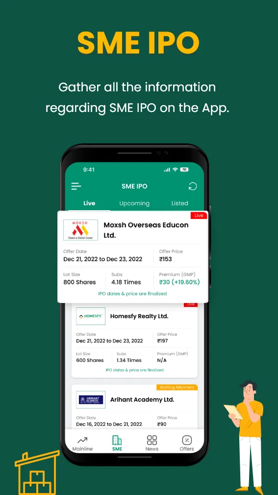 IPO Dekho | Indus Appstore | Screenshot