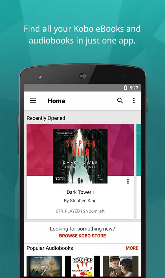 Kobo Books - eBooks Audiobooks | Indus Appstore | Screenshot