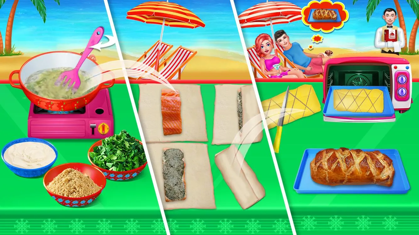 Beach Food - Cooking Party | Indus Appstore | Screenshot