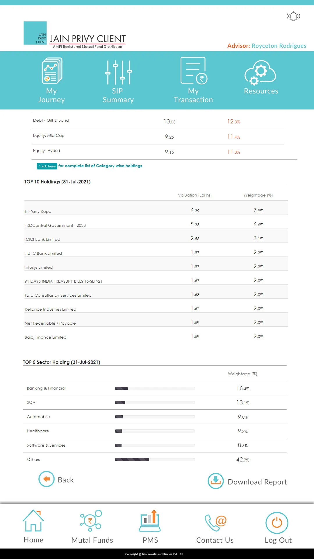 Jain Privy Client Desk | Indus Appstore | Screenshot