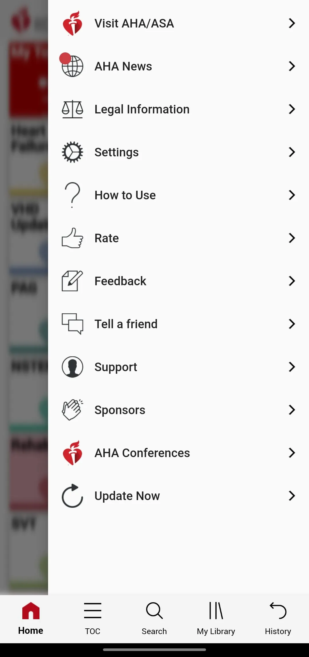 AHA Guidelines On-the-Go | Indus Appstore | Screenshot