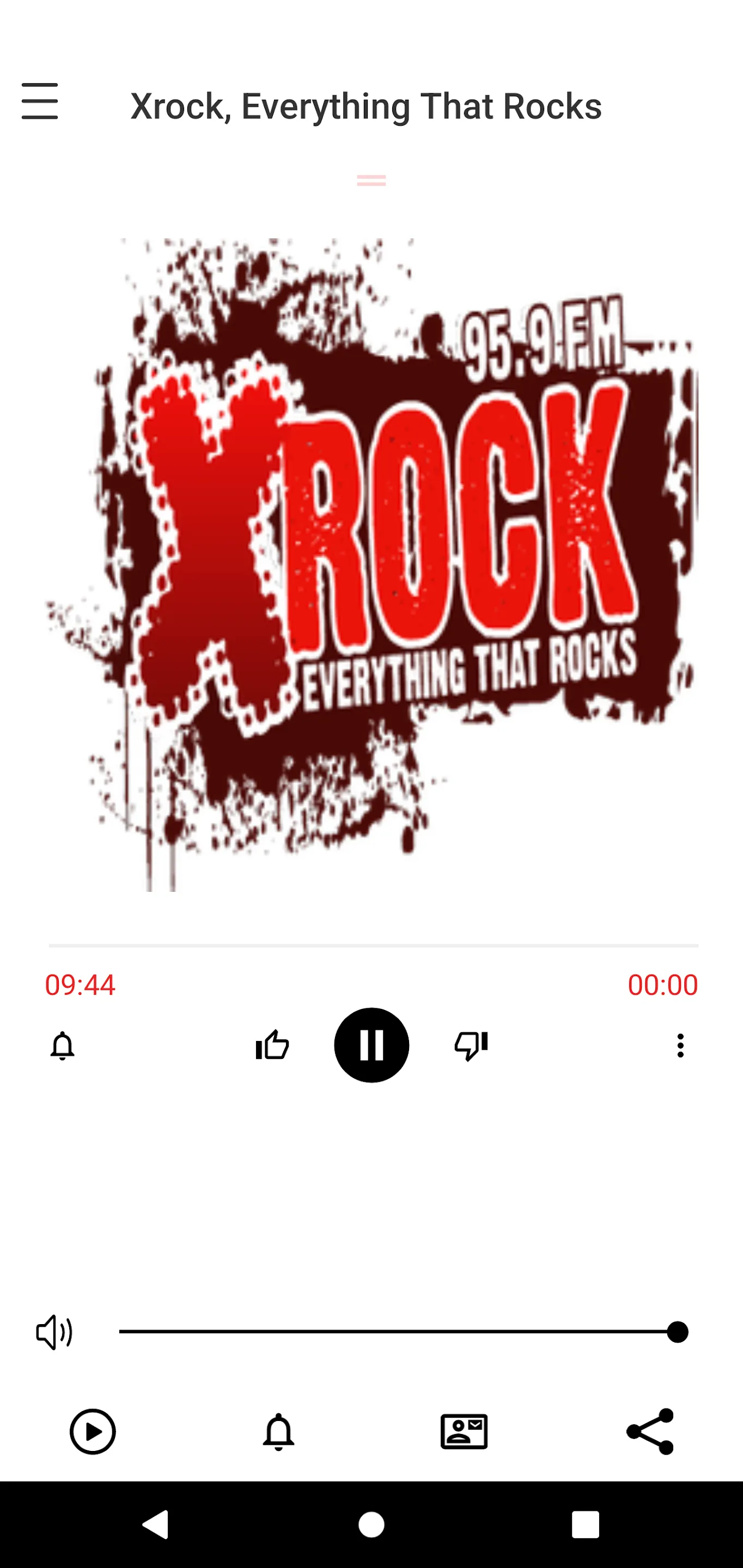 XROCK 95.9FM | Indus Appstore | Screenshot