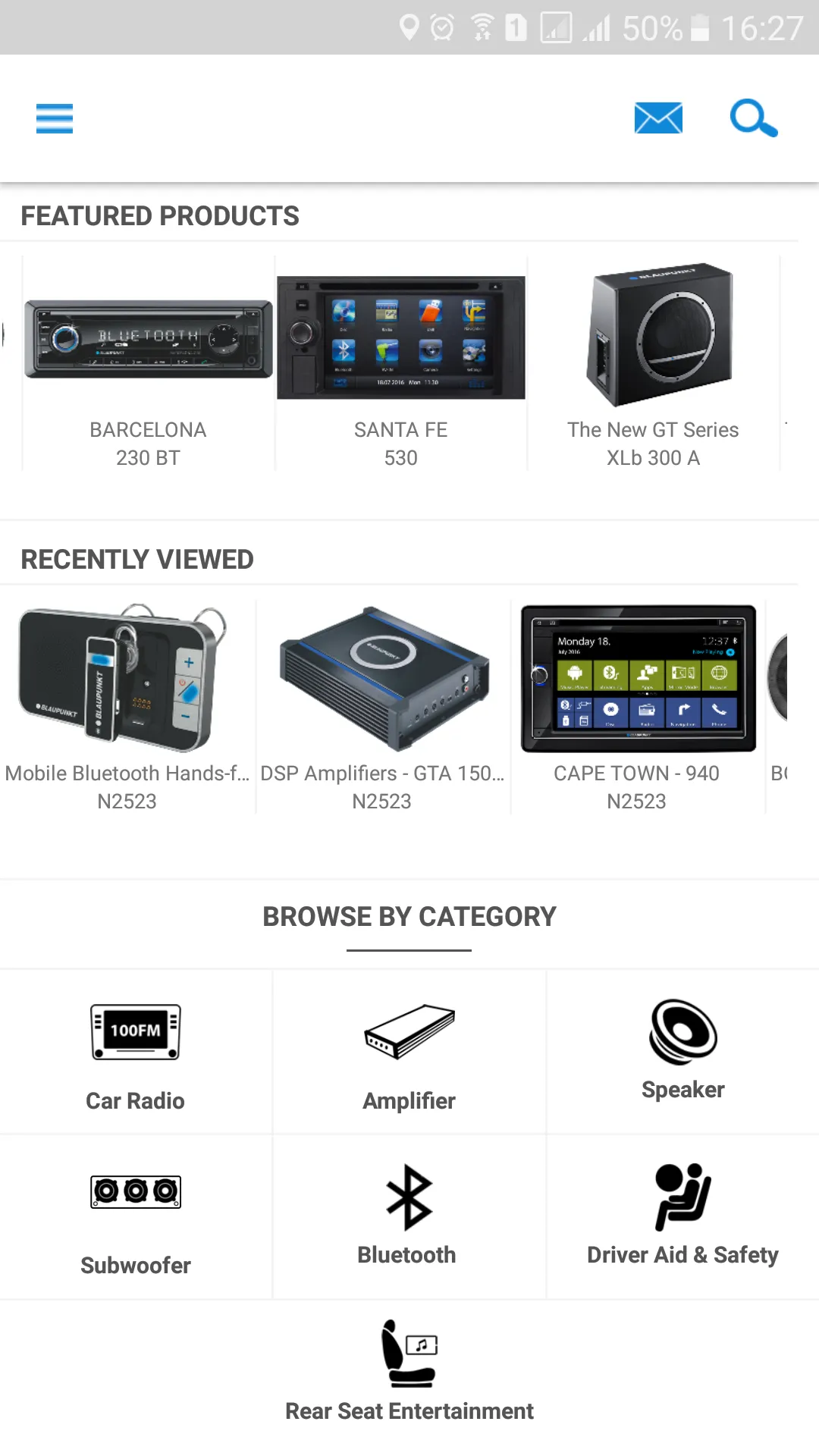 Blaupunkt India Car Audio | Indus Appstore | Screenshot