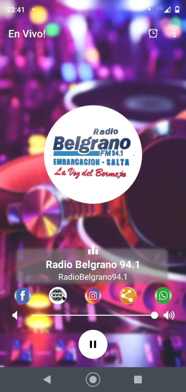 Radio Belgrano - Embarcación | Indus Appstore | Screenshot