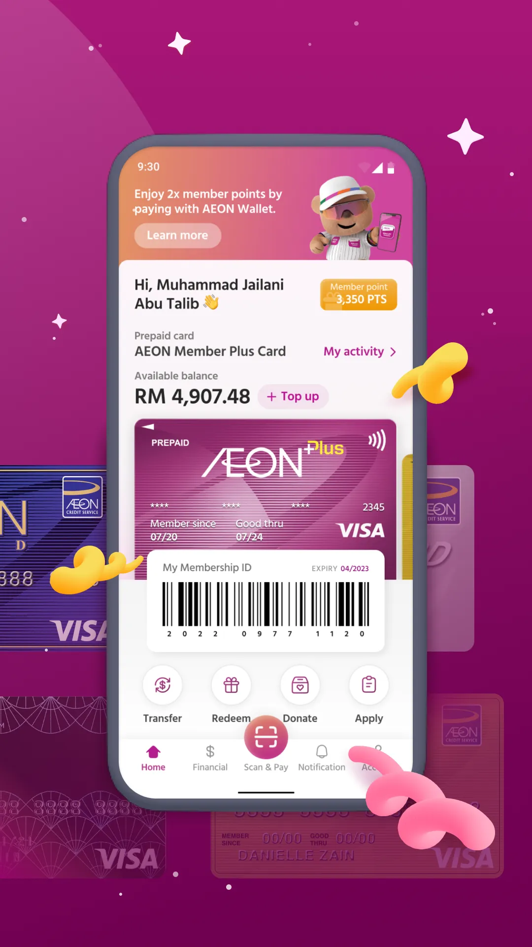 AEON Wallet Malaysia | Indus Appstore | Screenshot