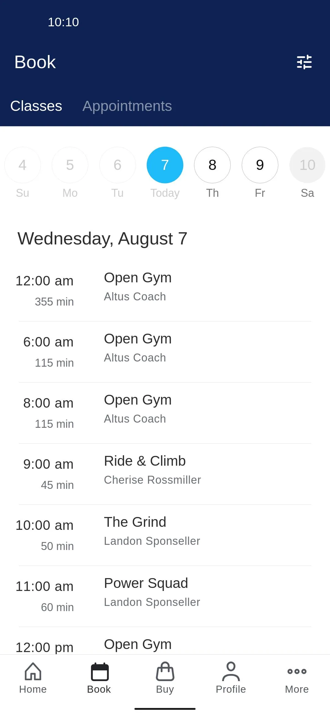 ALTUS FITNESS | Indus Appstore | Screenshot