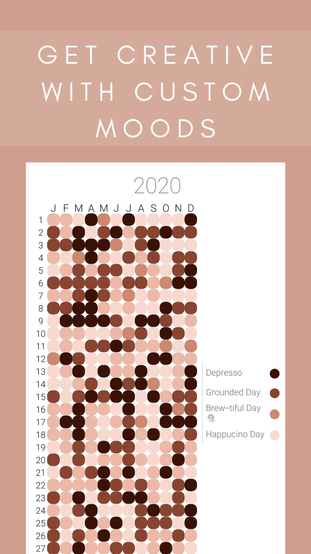 Color My Day - Year In Pixels  | Indus Appstore | Screenshot