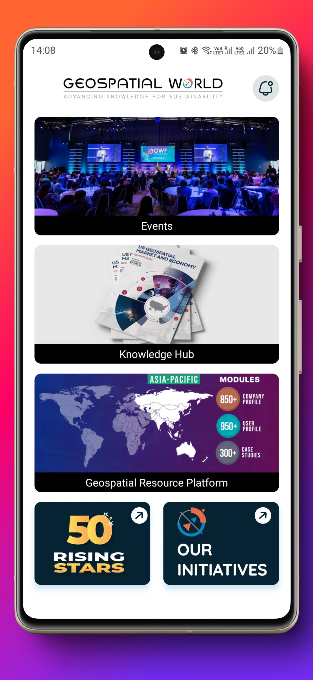 Geospatial World Event | Indus Appstore | Screenshot