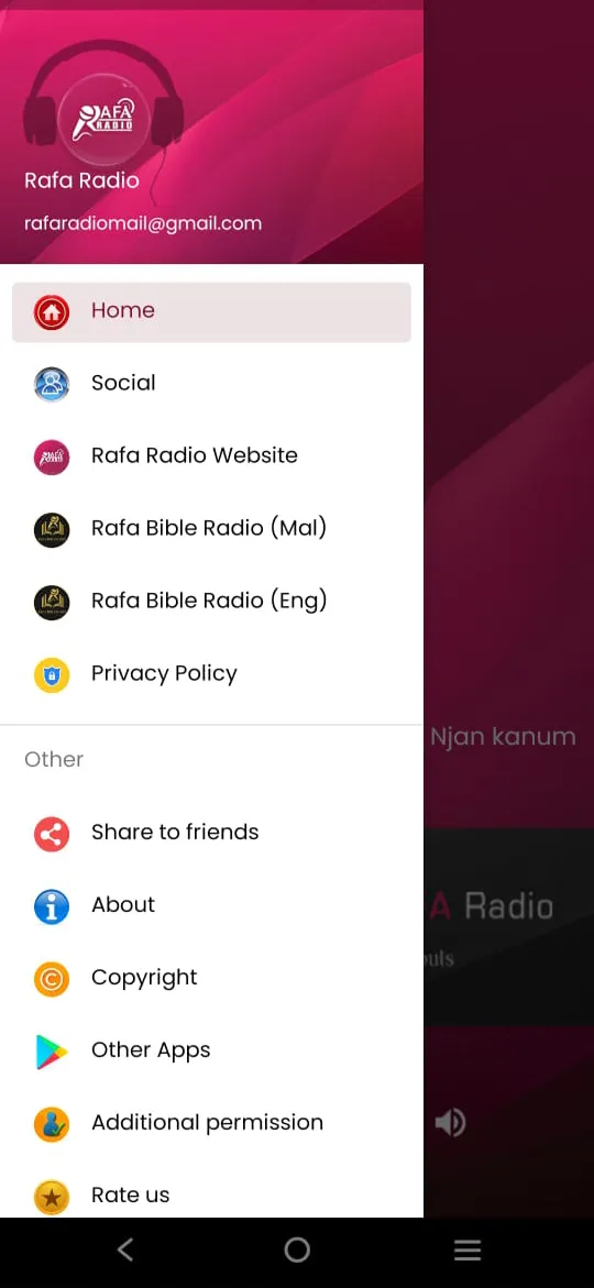 Rafa Radio | Indus Appstore | Screenshot