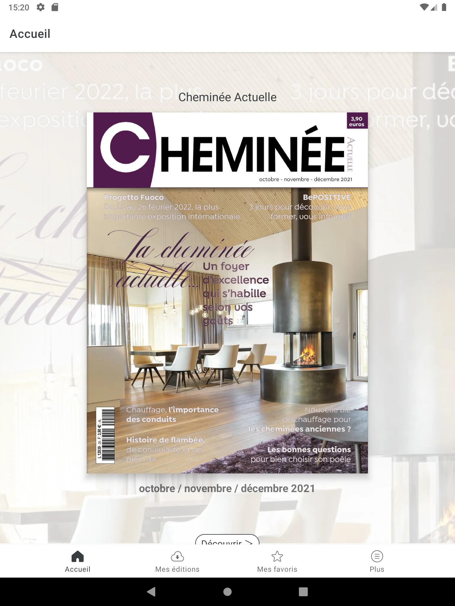 Cheminée Actuelle | Indus Appstore | Screenshot