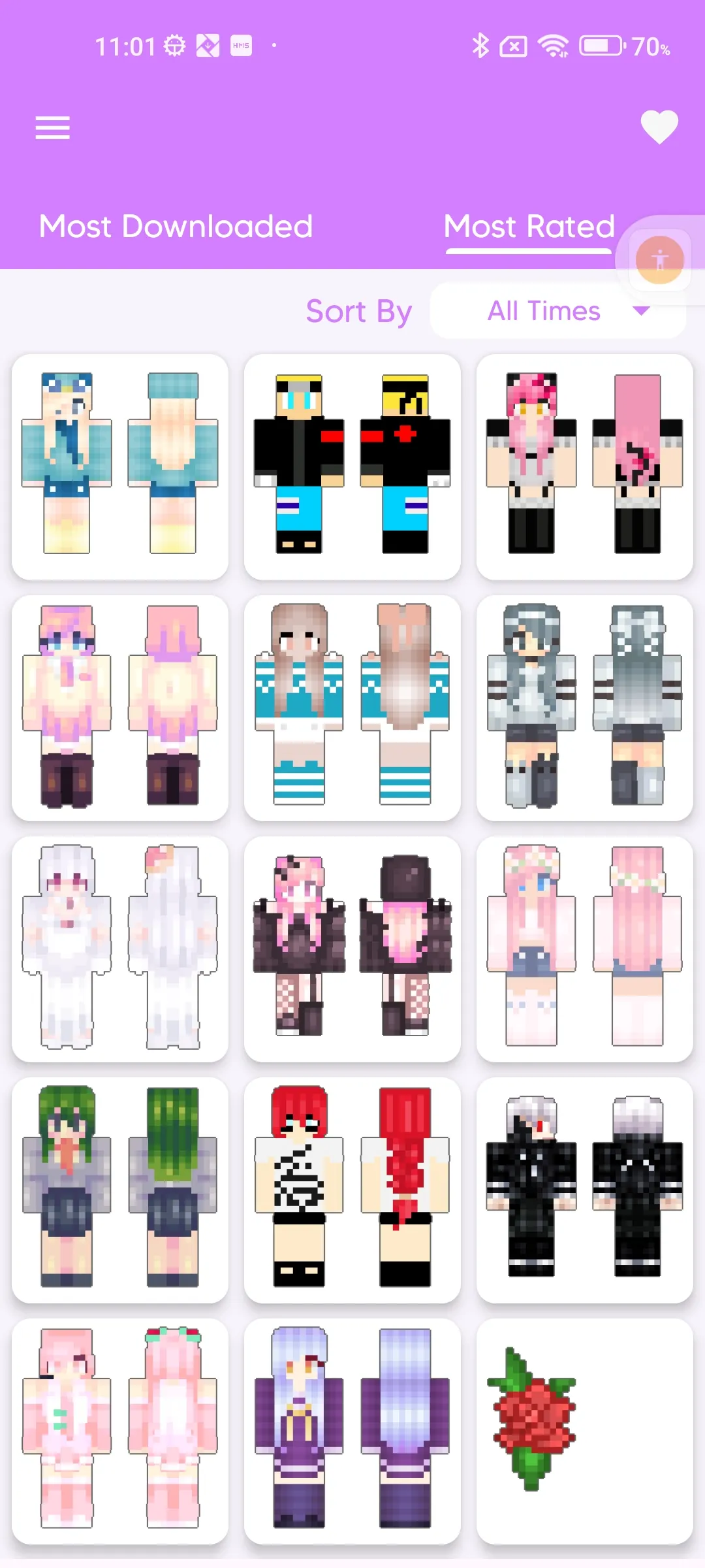 Anime Skin for Minecraft | Indus Appstore | Screenshot