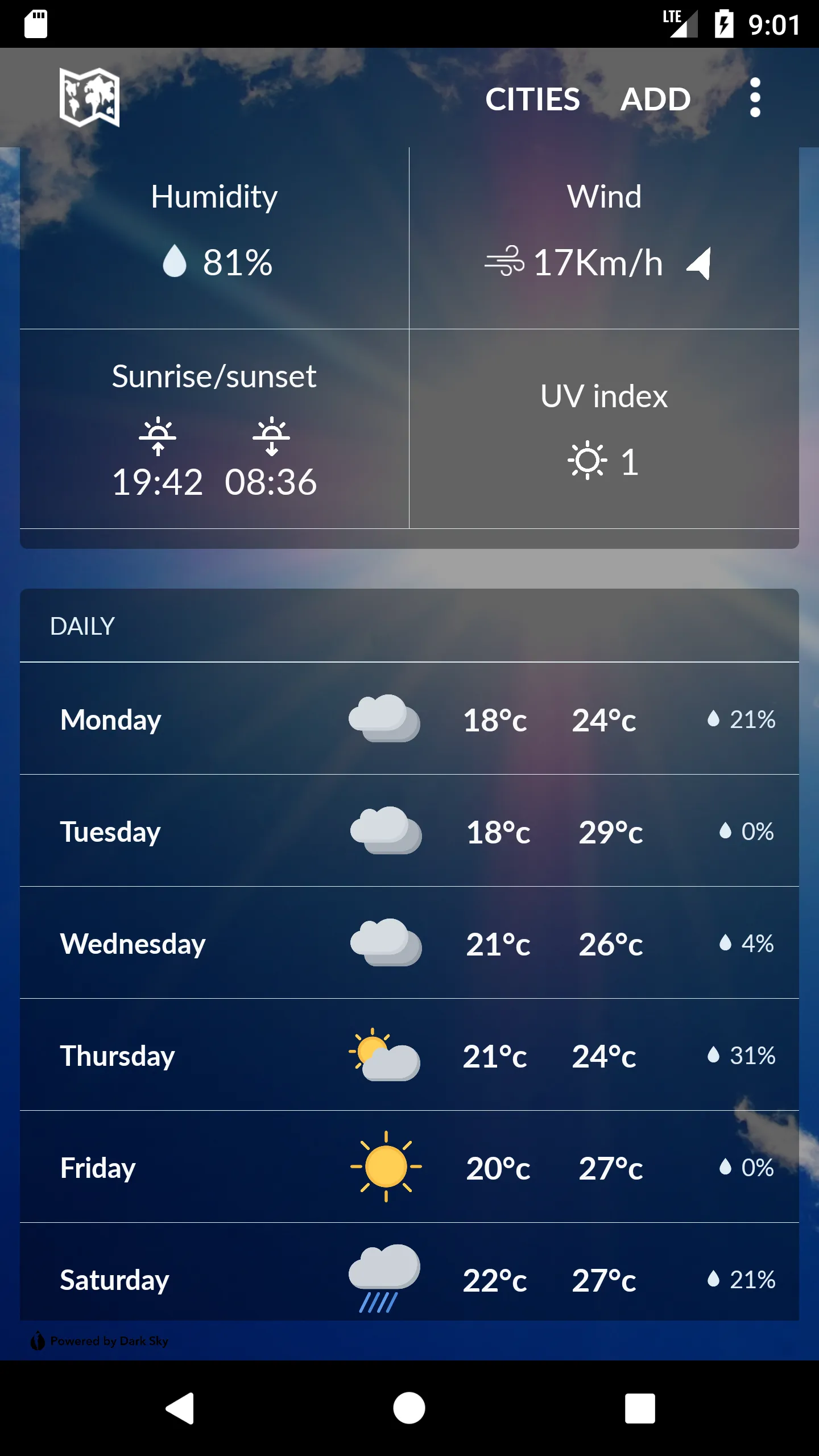 Australia Weather | Indus Appstore | Screenshot