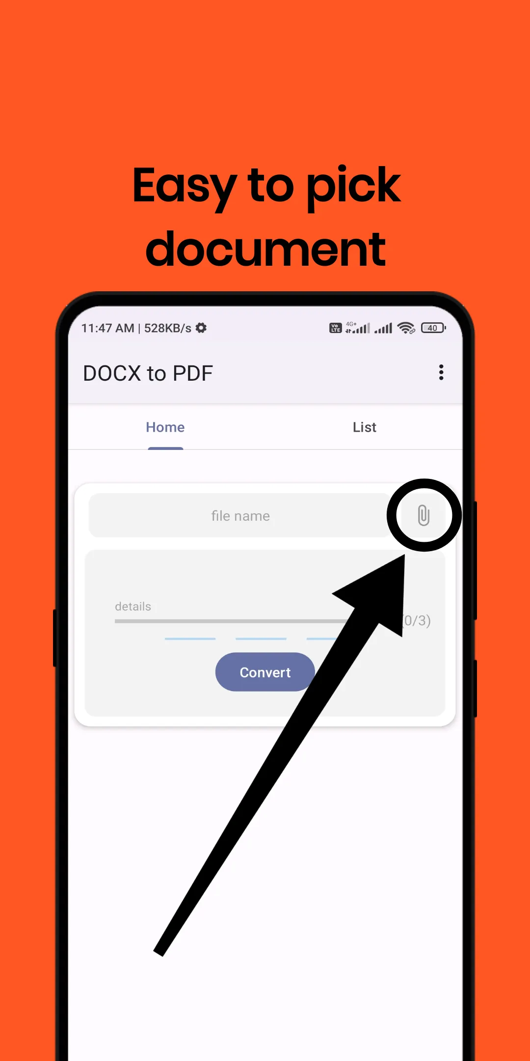 Docx to PDF Converter | Indus Appstore | Screenshot