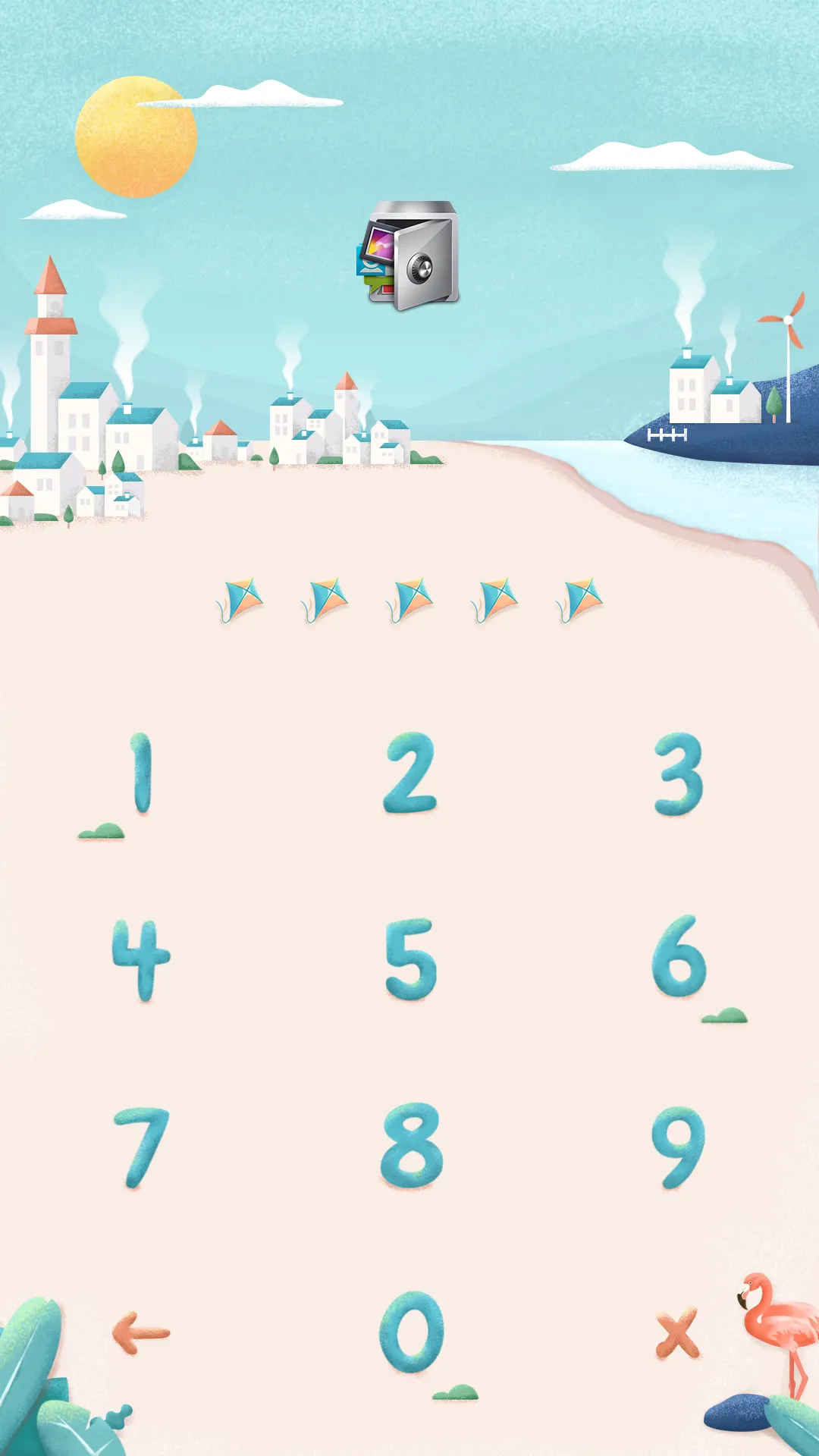 AppLock Live Theme Village | Indus Appstore | Screenshot