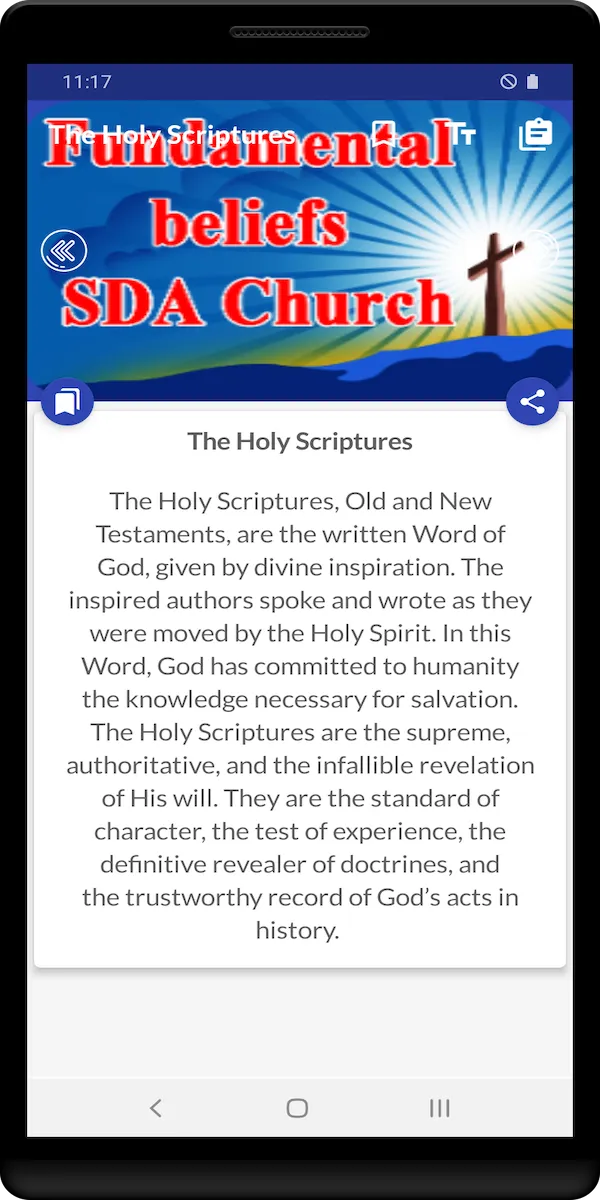 Fundamental beliefs SDA Church | Indus Appstore | Screenshot