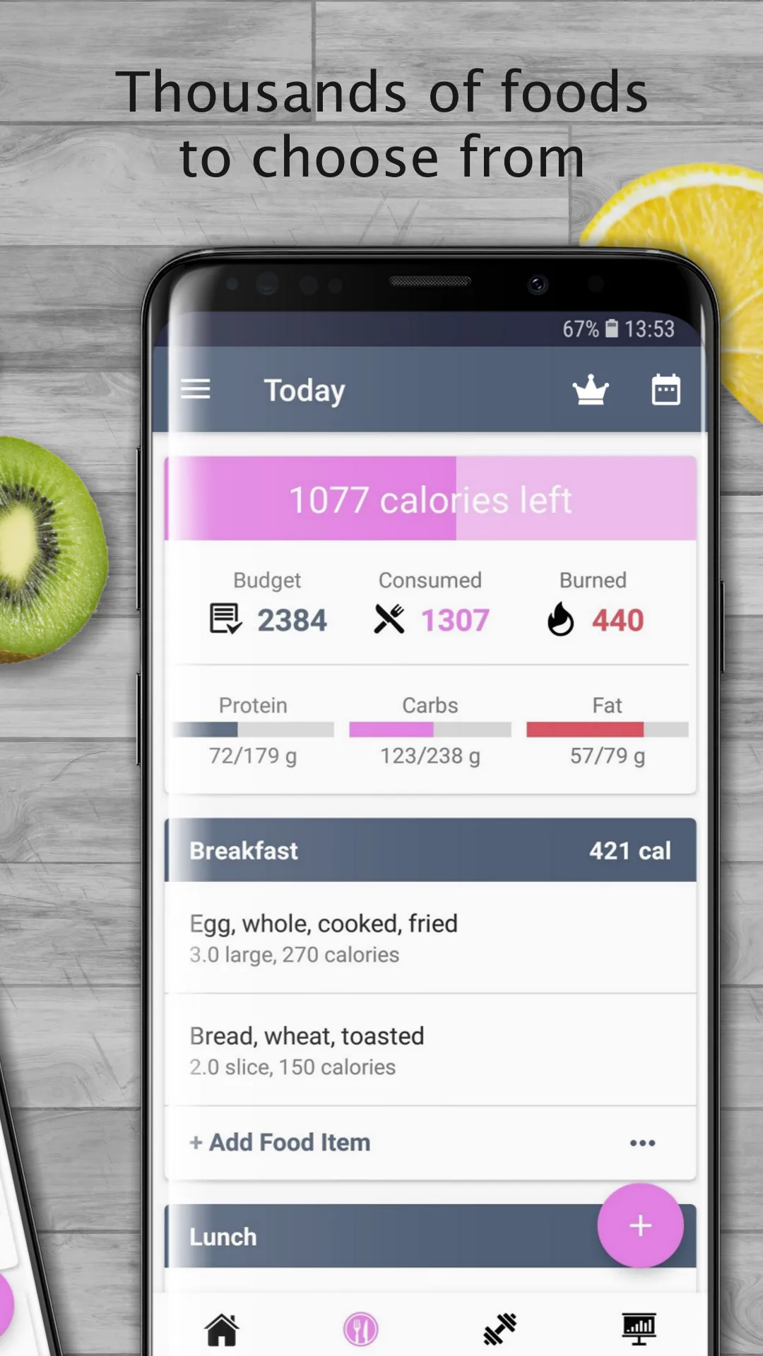 Calorie Counter CalPal – Food  | Indus Appstore | Screenshot