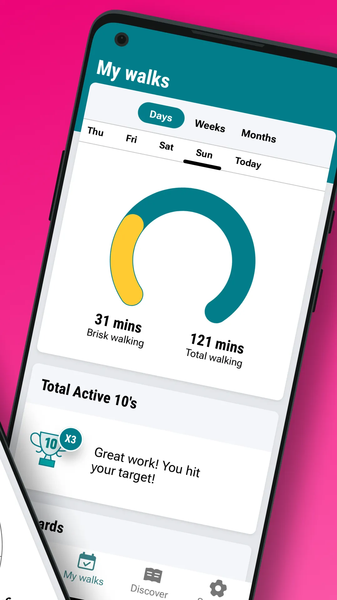 NHS Active 10 Walking Tracker | Indus Appstore | Screenshot