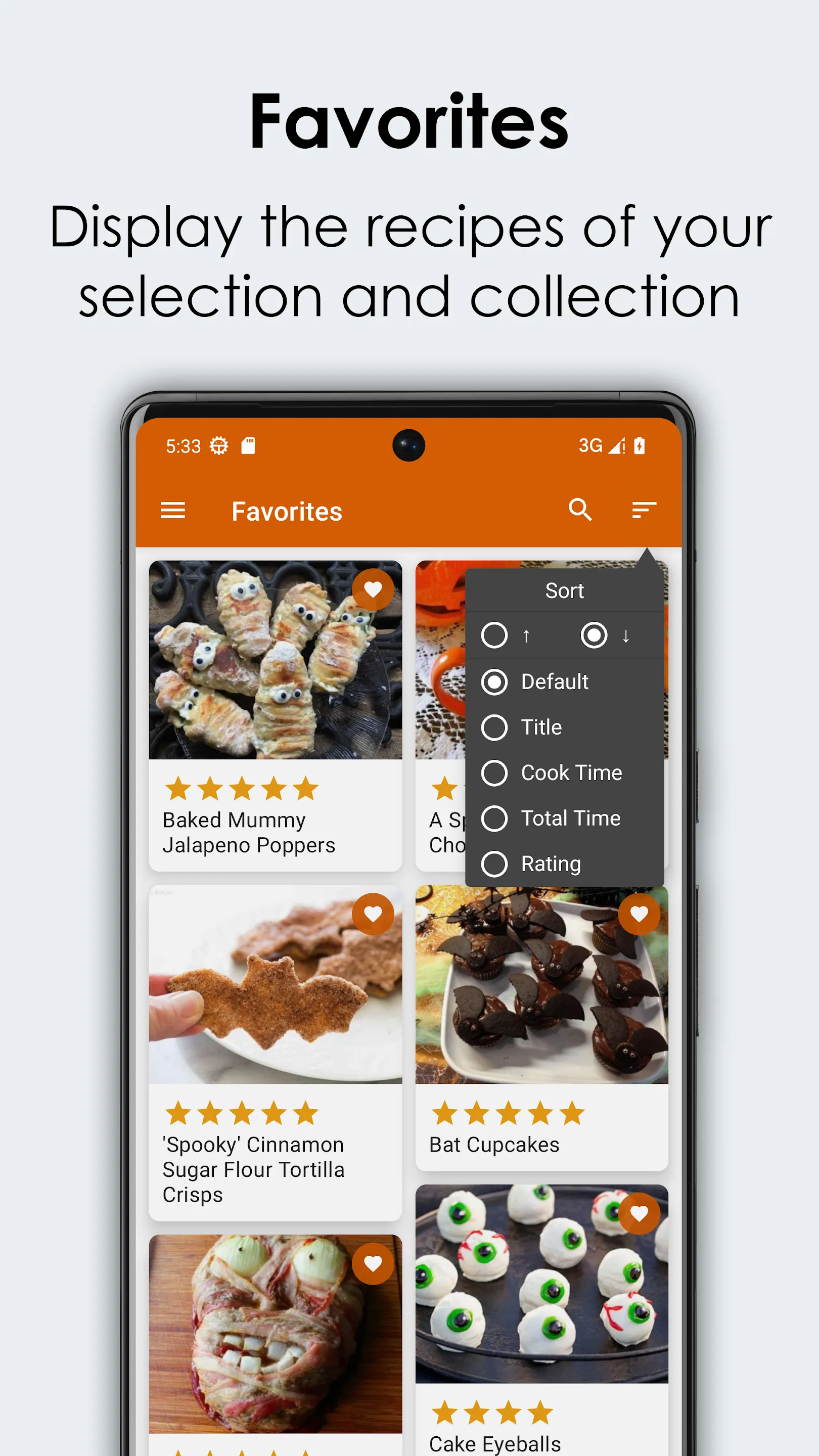 Halloween Recipes Cookbook | Indus Appstore | Screenshot