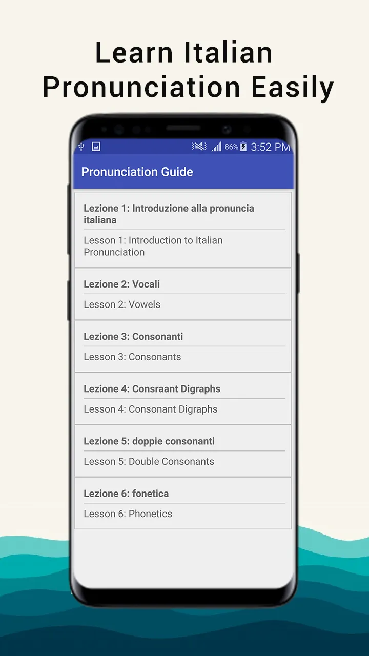 Italian Pronunciation | Indus Appstore | Screenshot