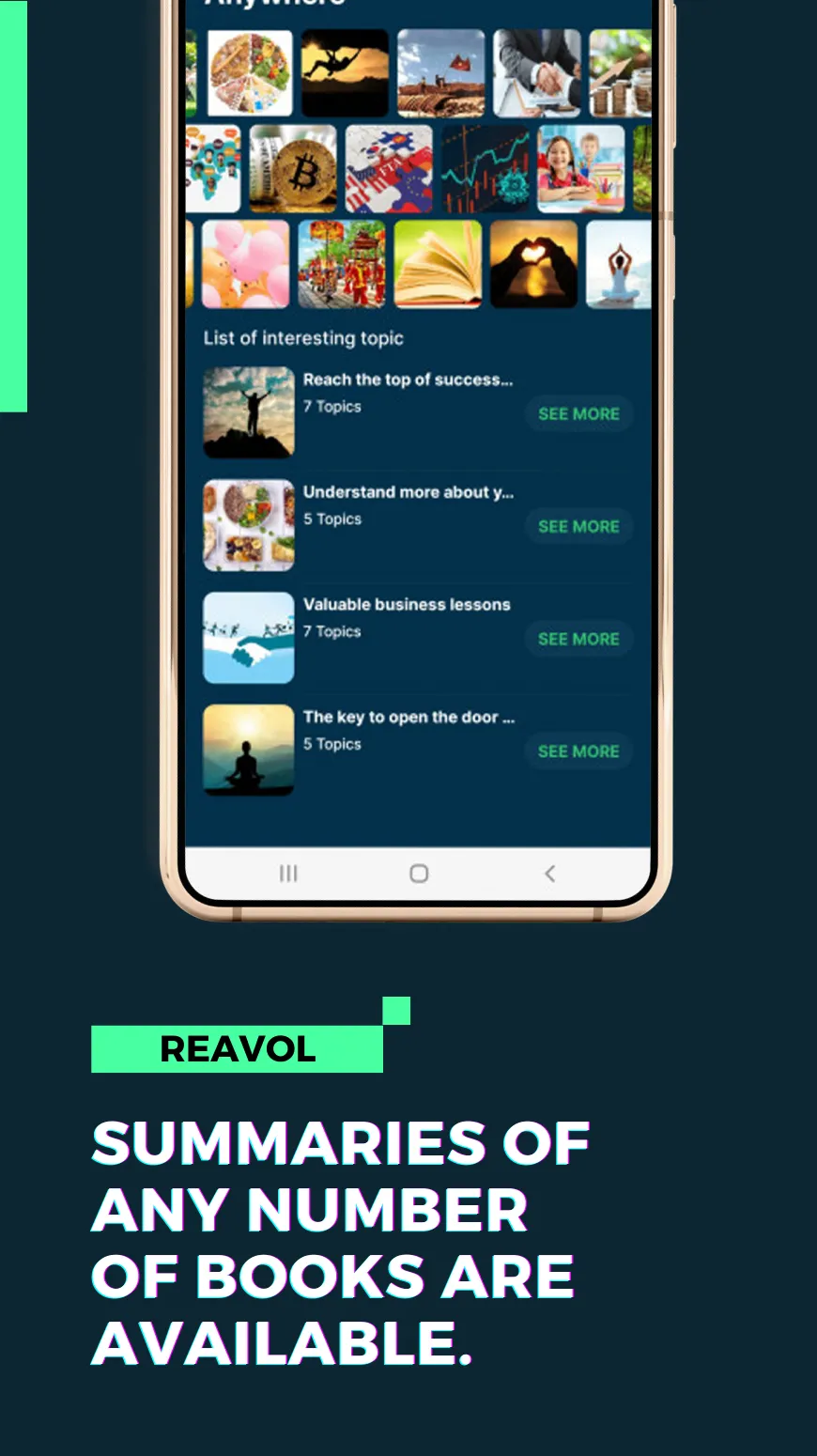 Reavol - Summary Books | Indus Appstore | Screenshot