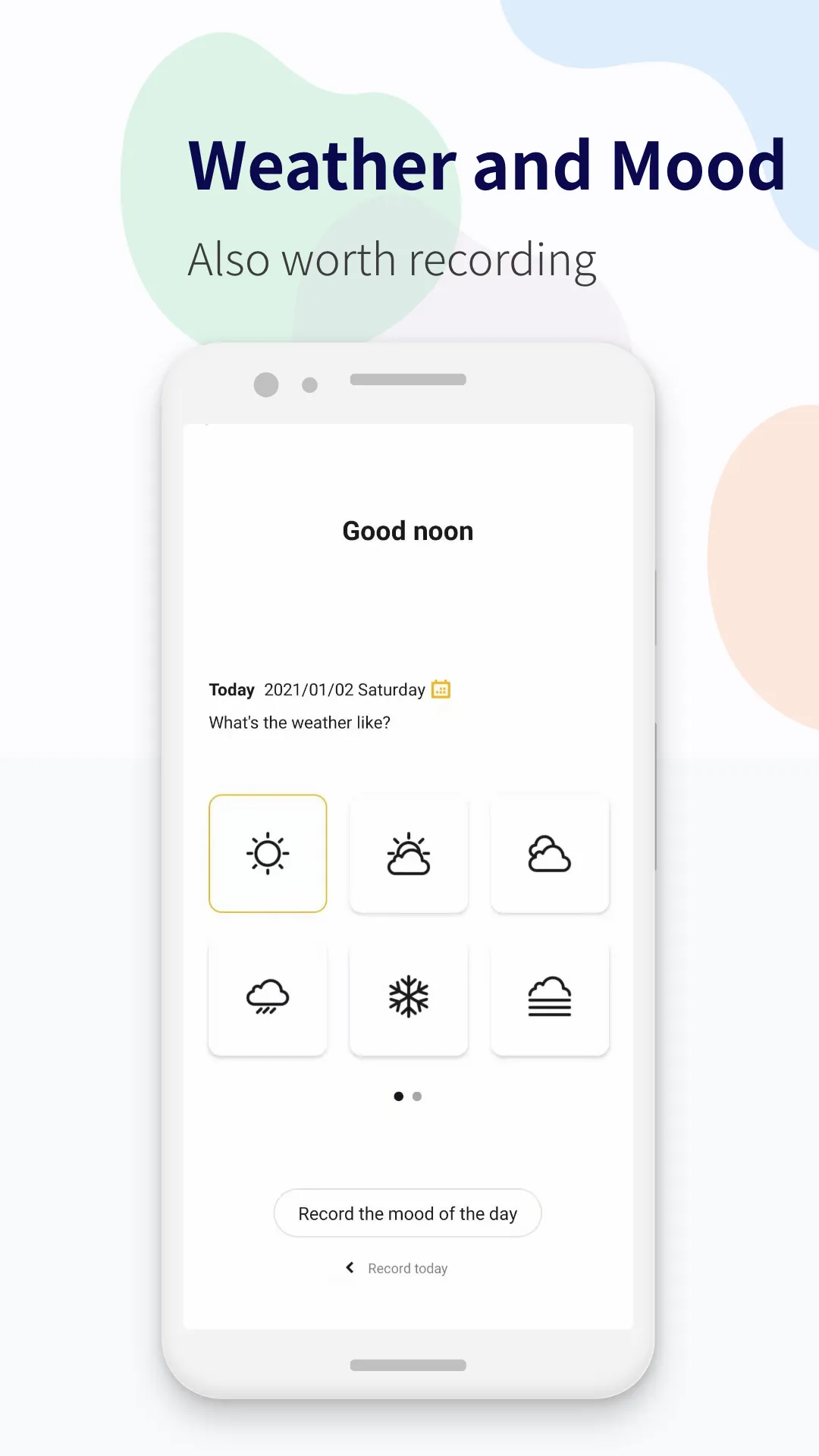 MOOD Dairy-your mind journal | Indus Appstore | Screenshot