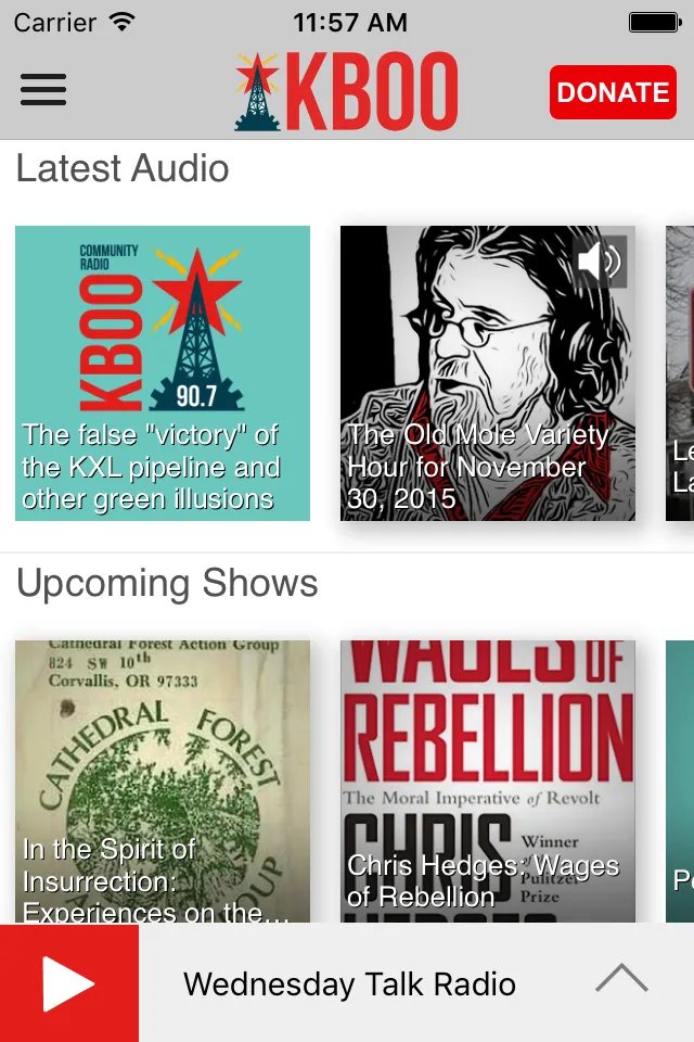 KBOO Community Radio App | Indus Appstore | Screenshot