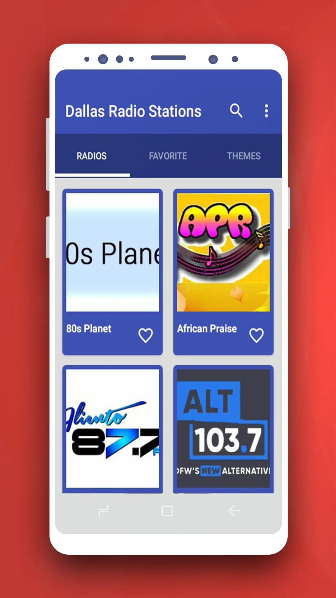 Dallas Radio Stations | Indus Appstore | Screenshot