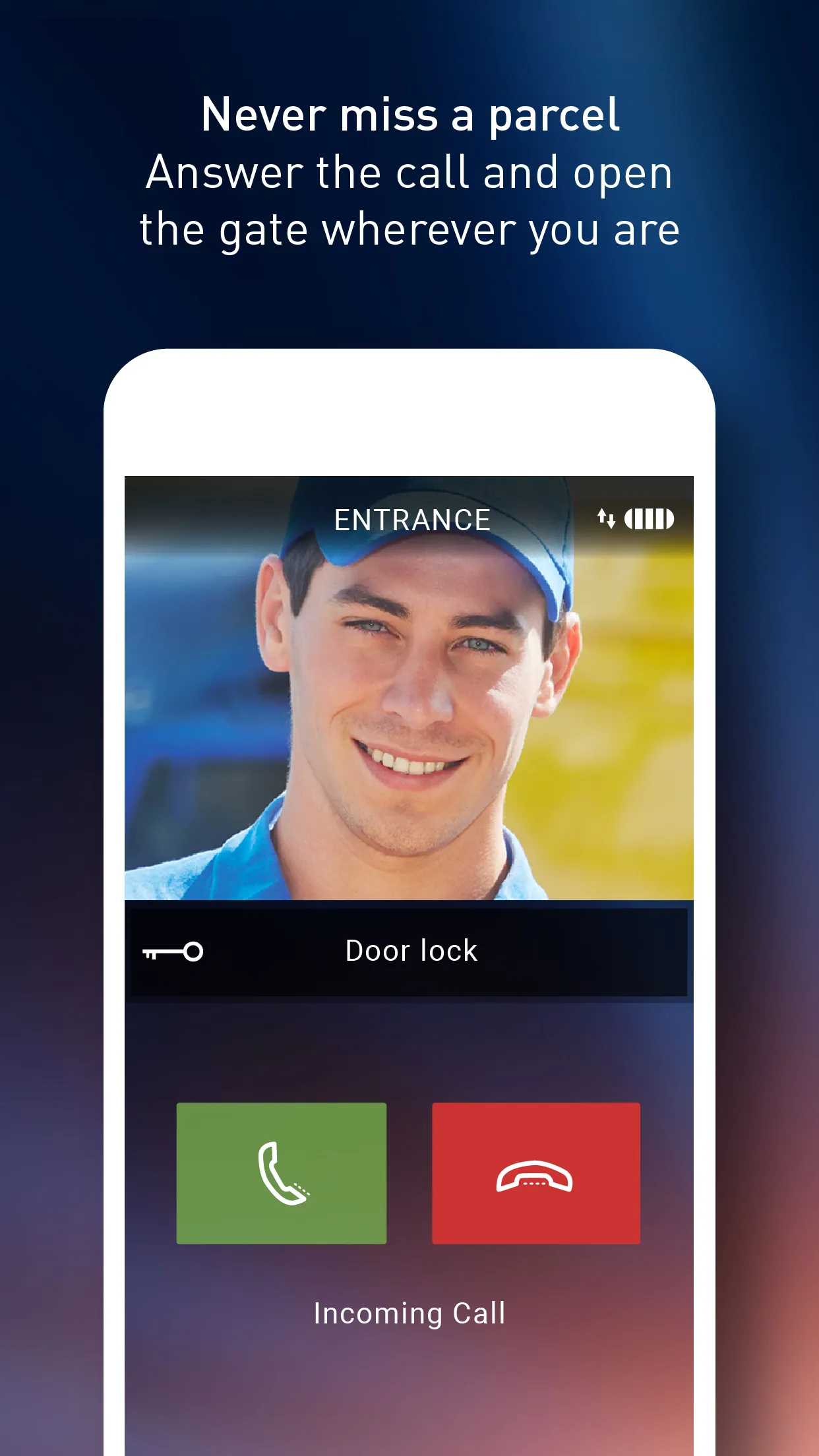 Door Entry for HOMETOUCH | Indus Appstore | Screenshot