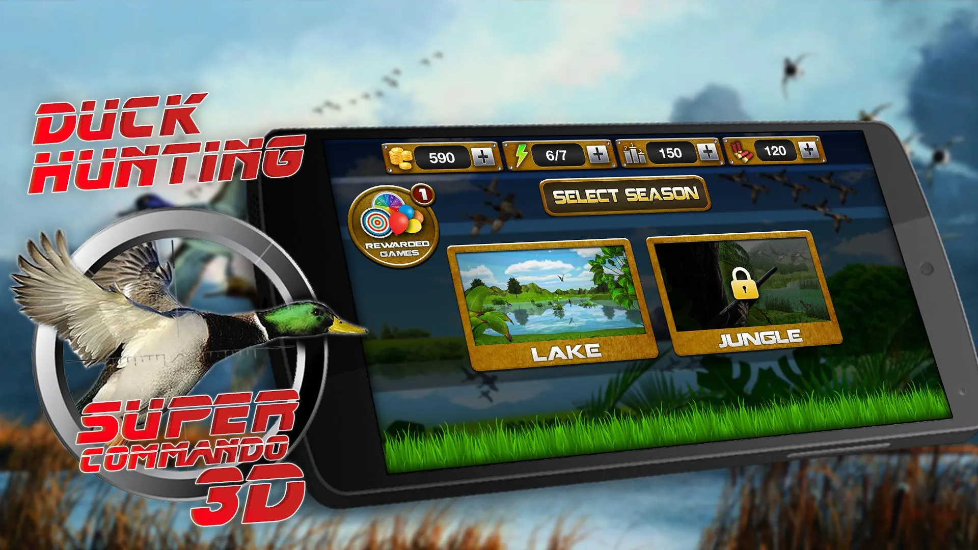 Duck Hunting 3D: Classic Hunt | Indus Appstore | Screenshot