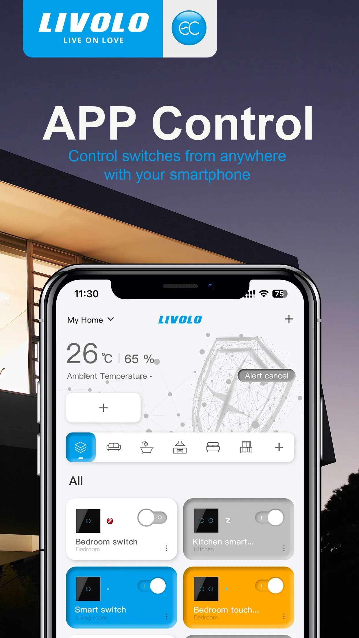 LIVOLO HOME | Indus Appstore | Screenshot