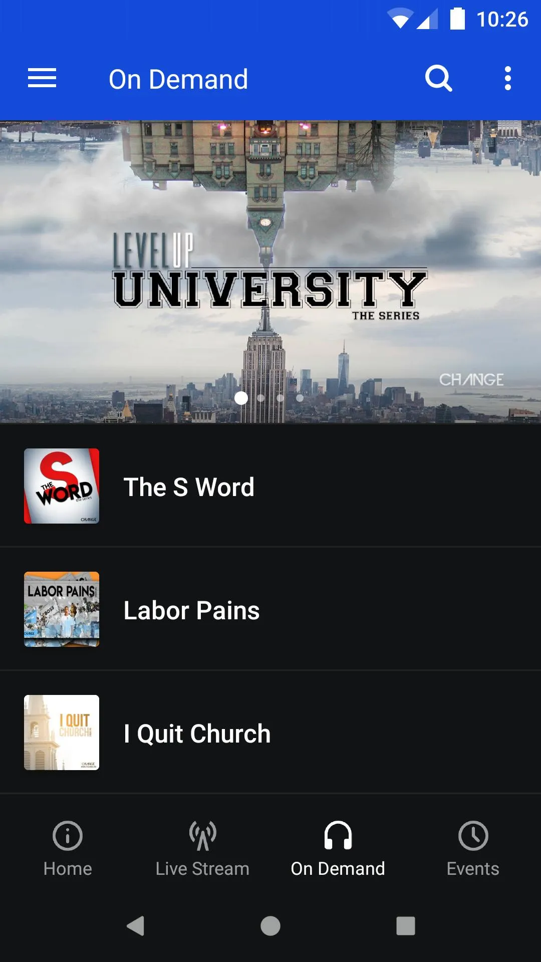 The Change Church | Indus Appstore | Screenshot