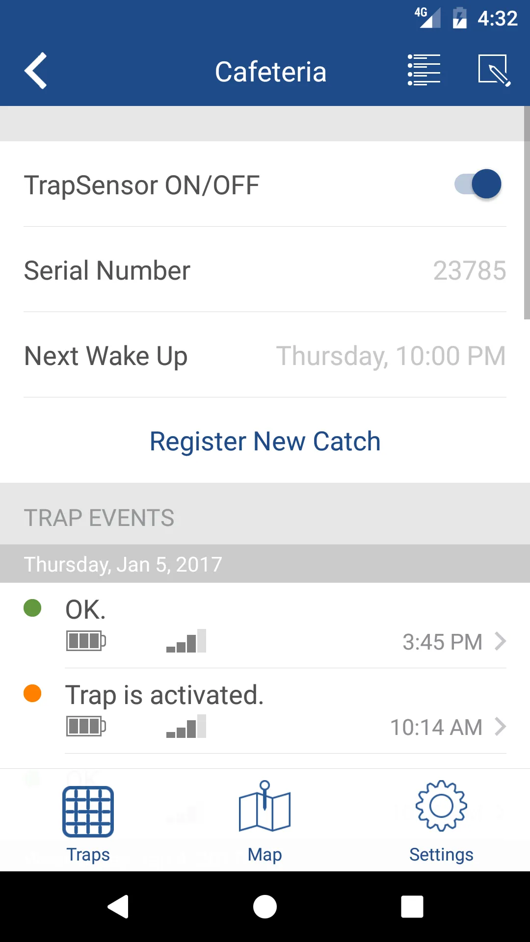 TrapSensor | Indus Appstore | Screenshot