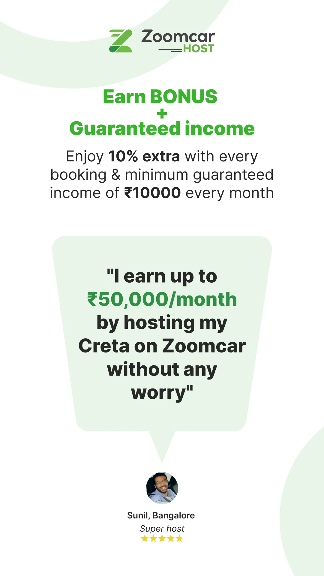 Zoomcar Host: Share Your Car | Indus Appstore | Screenshot