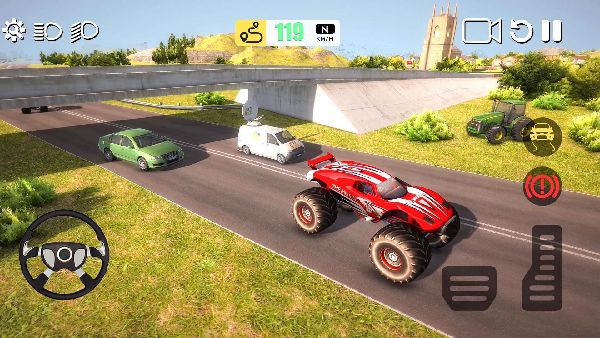 Monster Truck Game Simulator | Indus Appstore | Screenshot