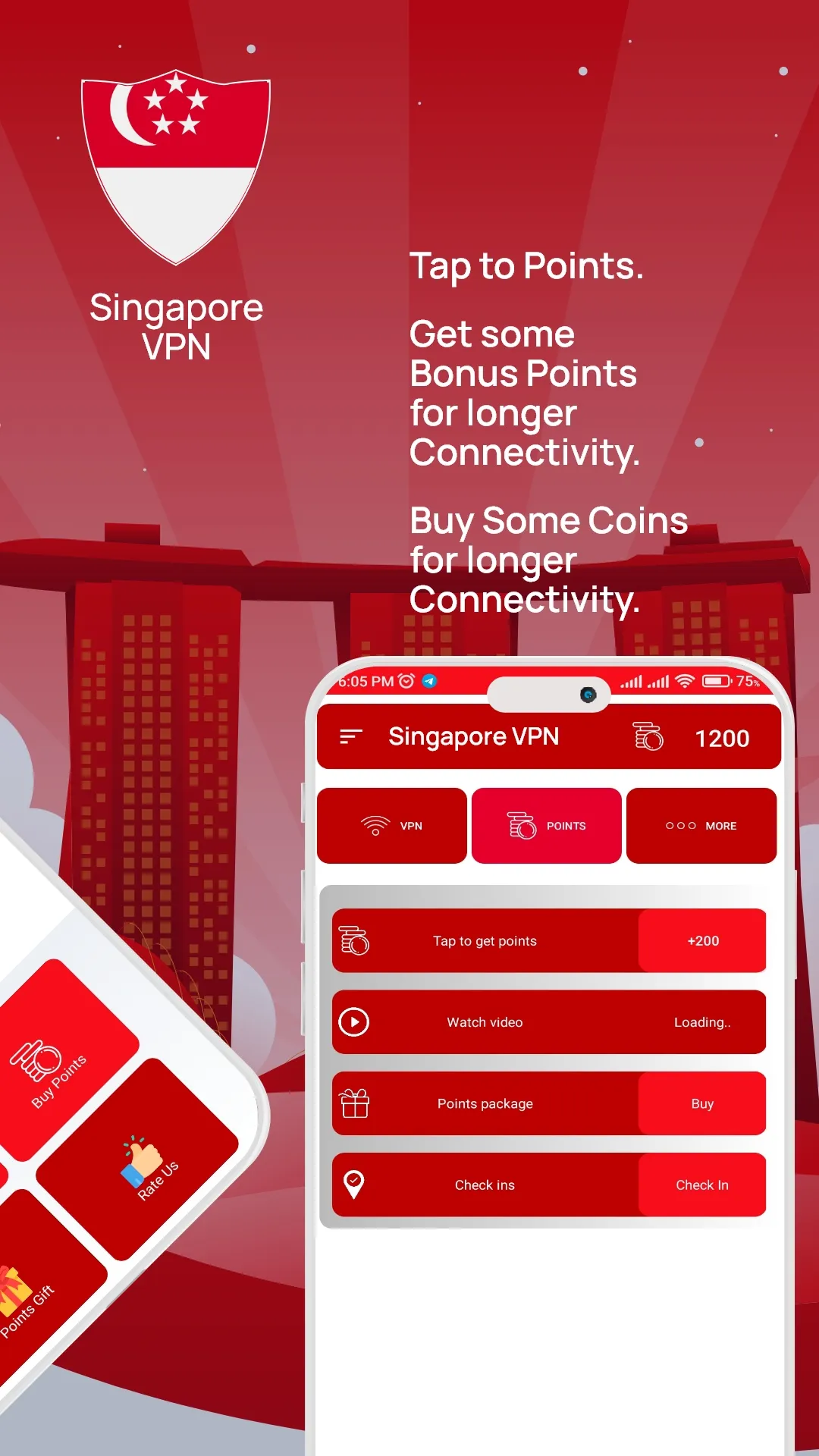 Singapore VPN Get Singapore IP | Indus Appstore | Screenshot