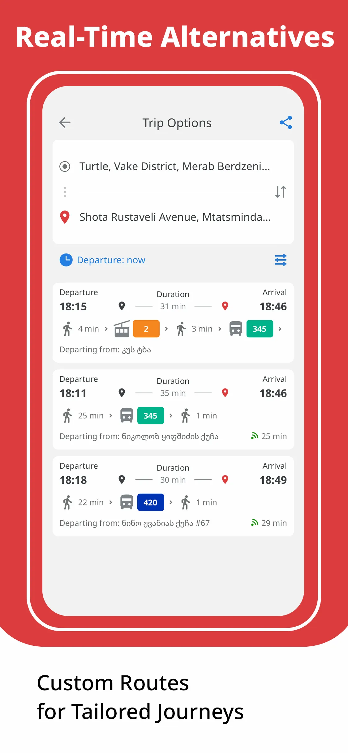 Tbilisi Transport | Indus Appstore | Screenshot