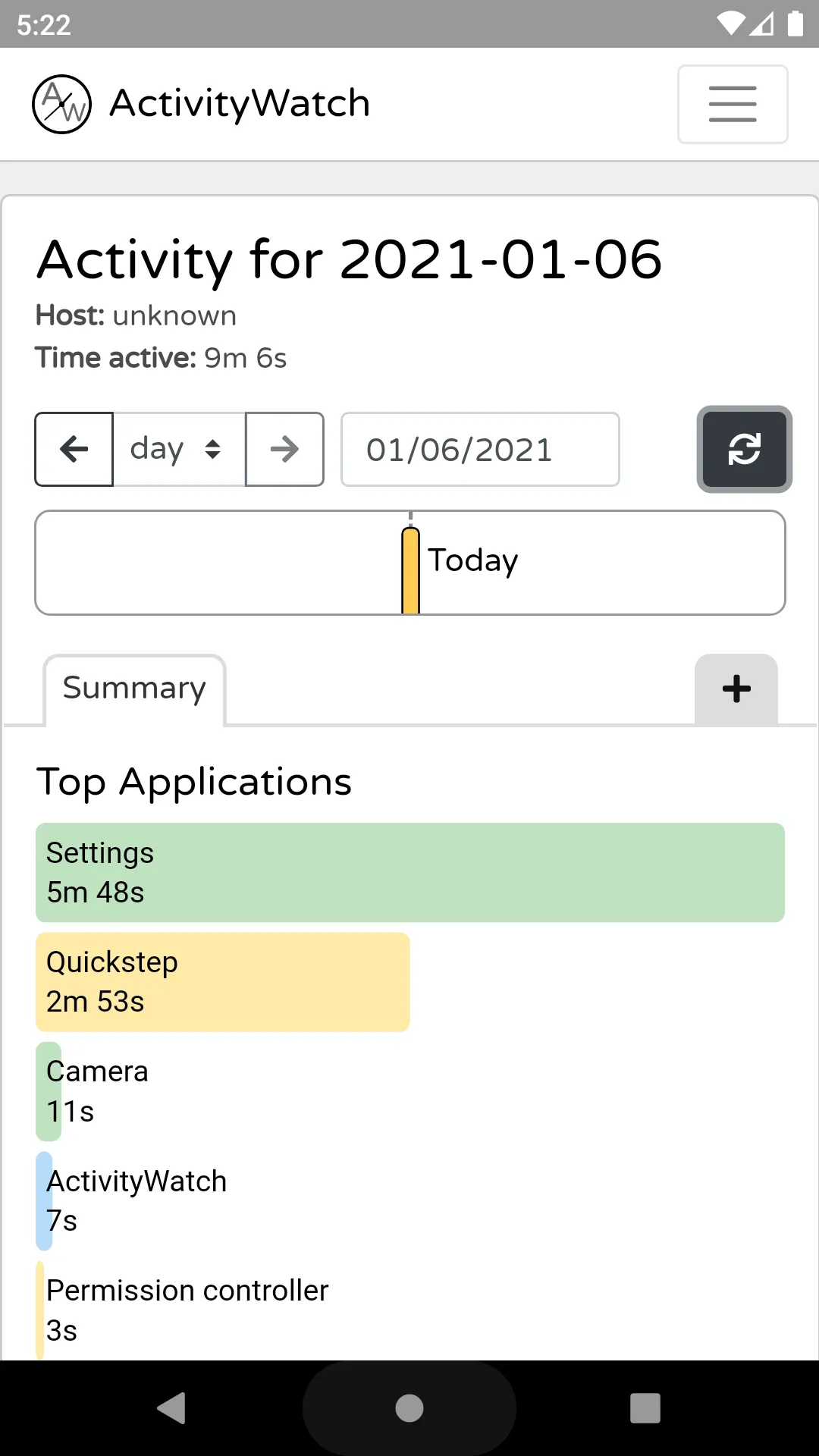 ActivityWatch | Indus Appstore | Screenshot