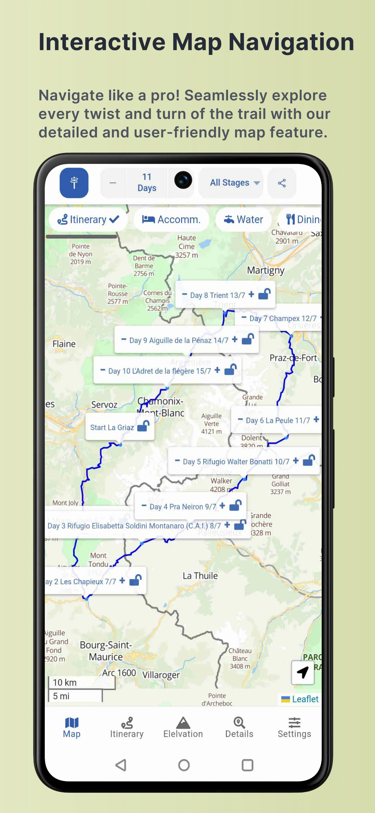 Itinerhike | Indus Appstore | Screenshot