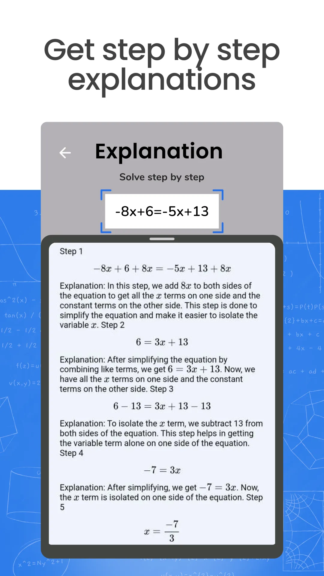 Quick Math: AI Homework Helper | Indus Appstore | Screenshot