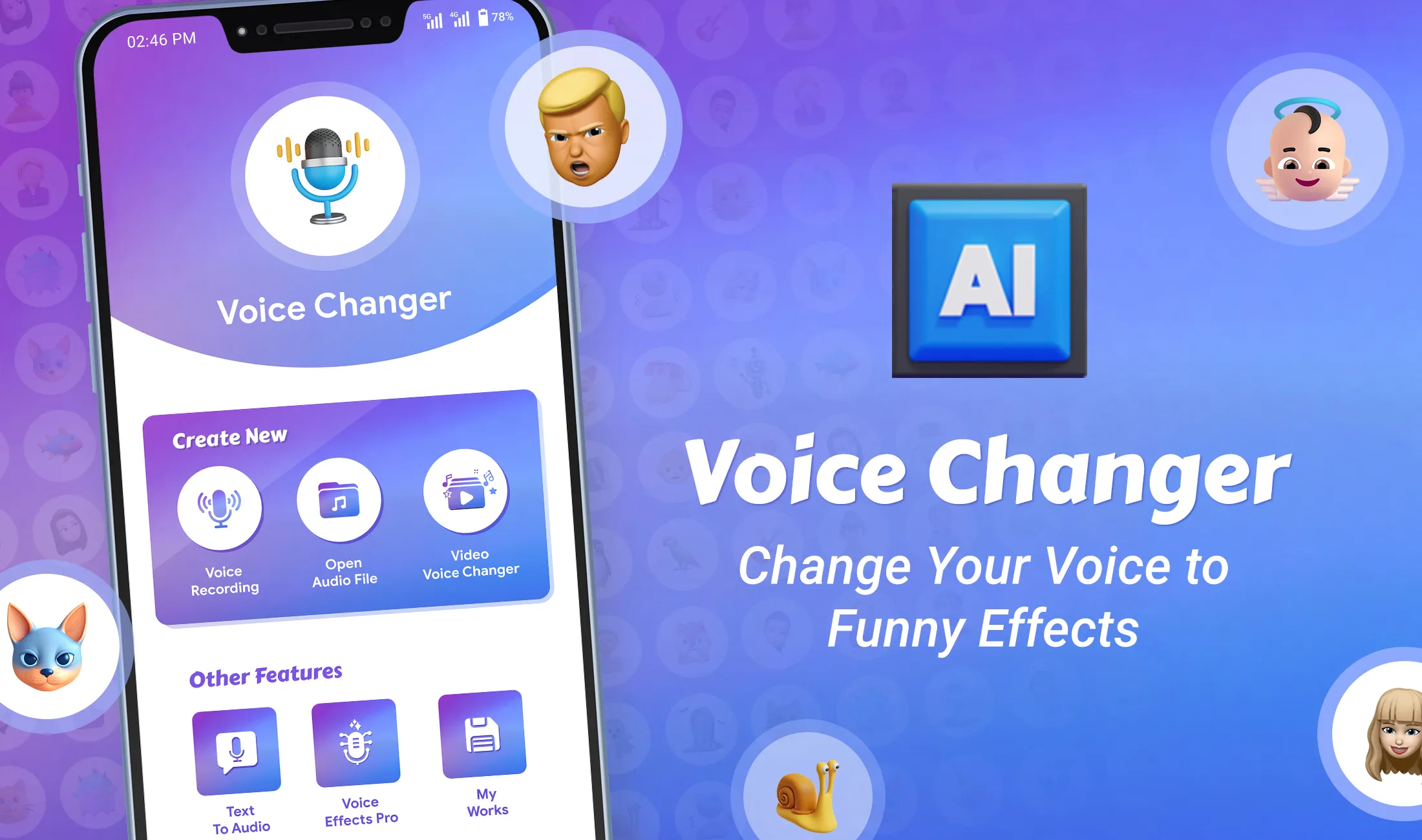 Change Your Voice - AI Voice | Indus Appstore | Screenshot