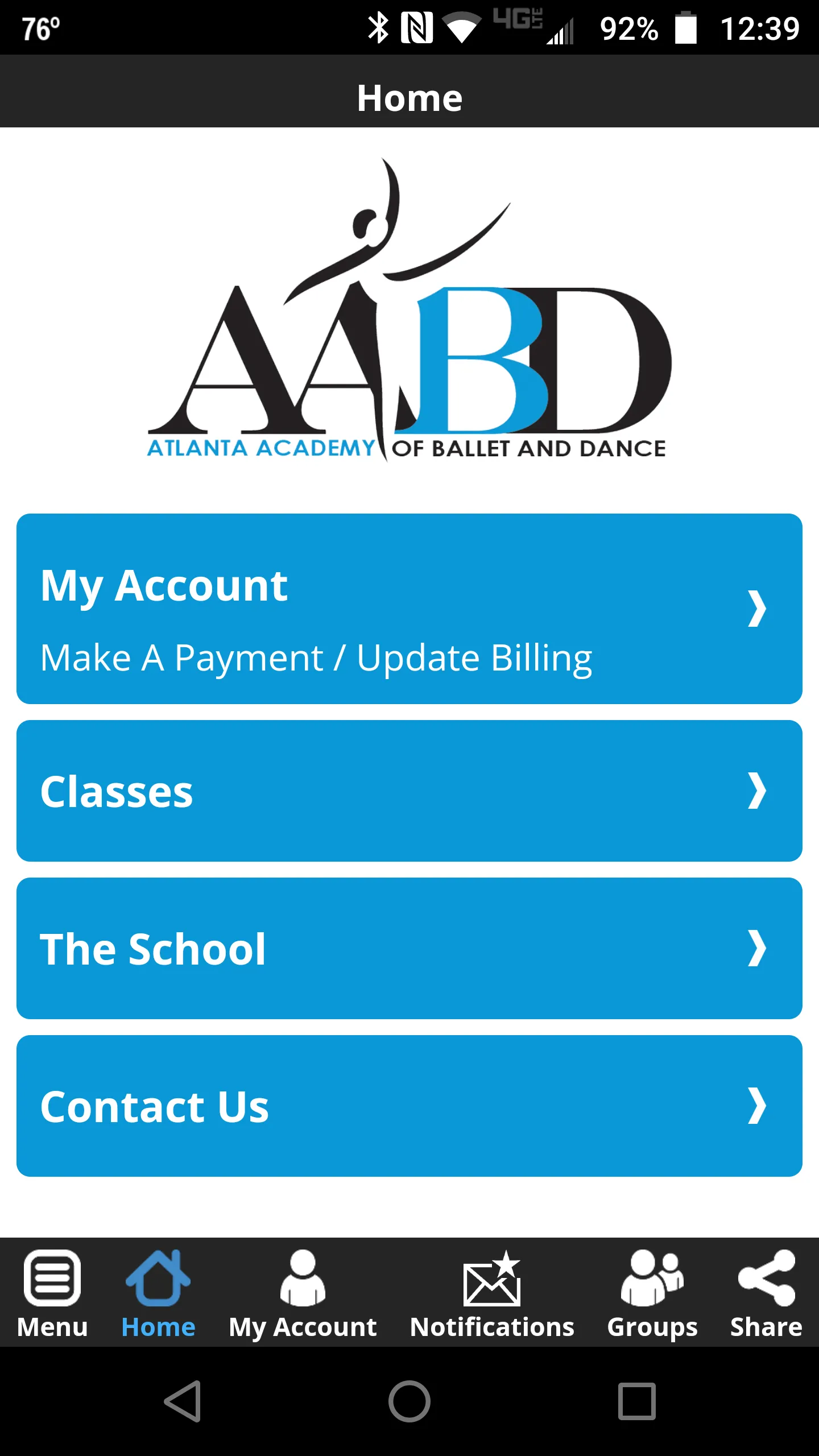 Atlanta Academy of Ballet and  | Indus Appstore | Screenshot