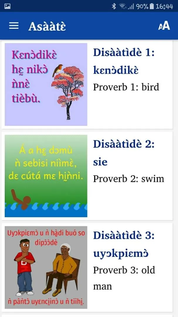 Proverbes mbèlimè | Indus Appstore | Screenshot