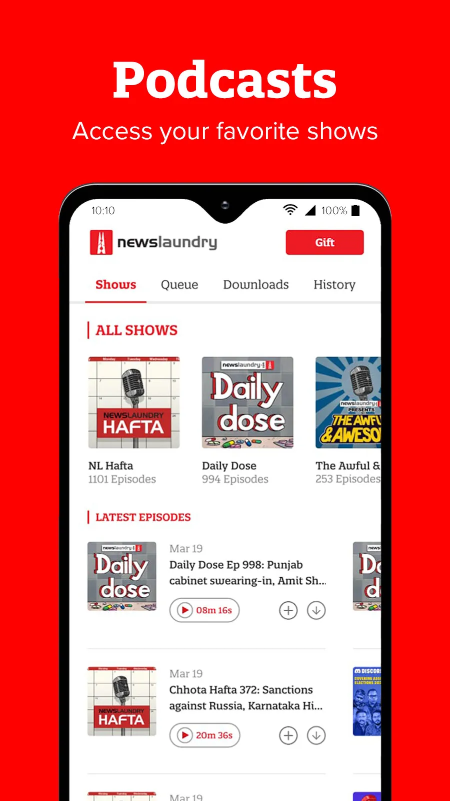 Newslaundry | Indus Appstore | Screenshot