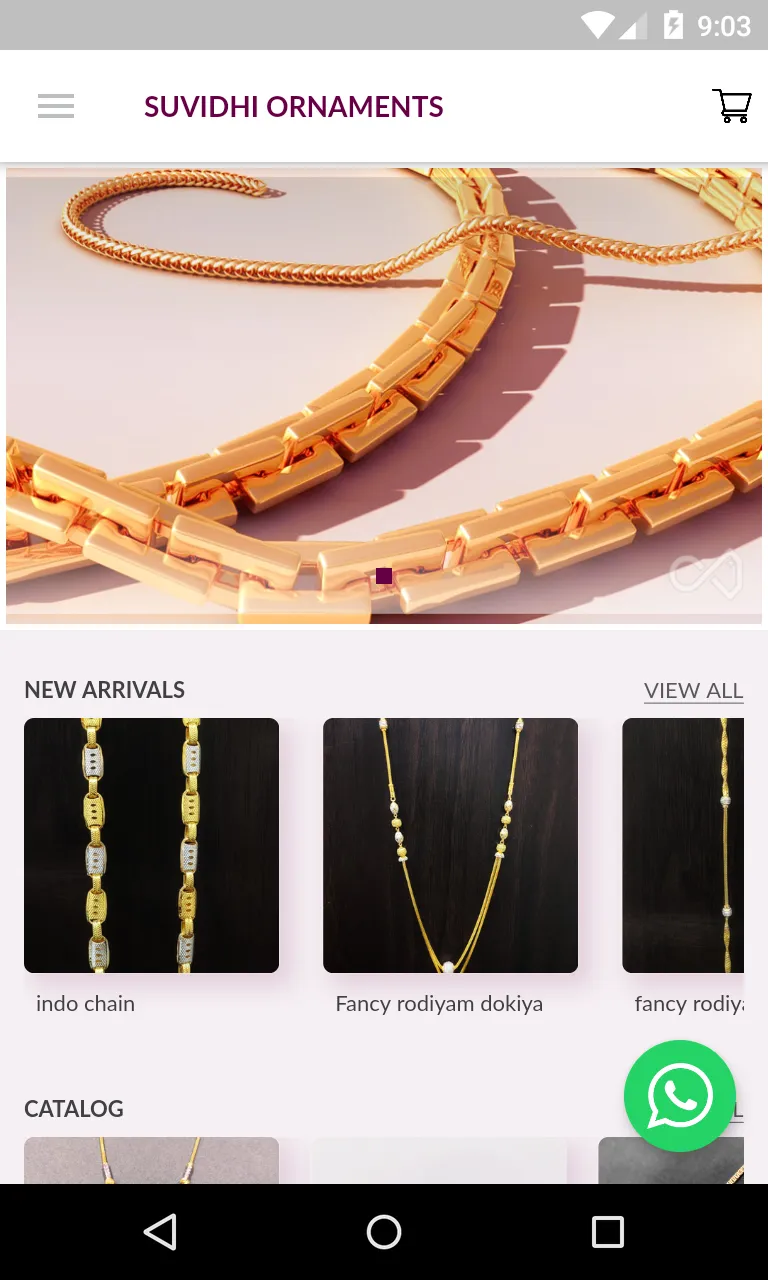 Suvidhi Ornaments - Gold Chain | Indus Appstore | Screenshot